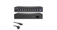 PCPRO HR-PS8P2U 10/100 8+2 96W POE SWITCH  - 1
